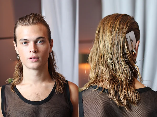 ECKHAUS LATTA | BACKSTAGE NYFW | SS 2015 | ORIBE HAIR CARE Key Hair: Ramona Eschbach for Jed Root. Hair: Oribe Hair Care Team. Yanin Colmenero | Umbrella Salon, Roz Corpuz | Umbrella Salon, Jan-Michael Macutay | Umbrella Salon. Special Thanks to Talia Thomas of Oribe Hair Care. Photos by: Oribe.com