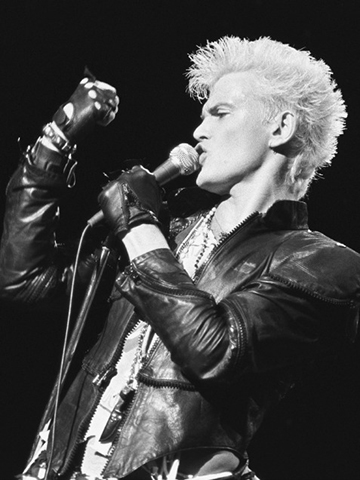   Billy Idol (1970s/1980s)&nbsp;   “Billy Idol was a rock ’n’ roll blonde with bleached hair that was spiked out. He made being blonde like a rebellion.”– Kien for Oribe Hair Care  