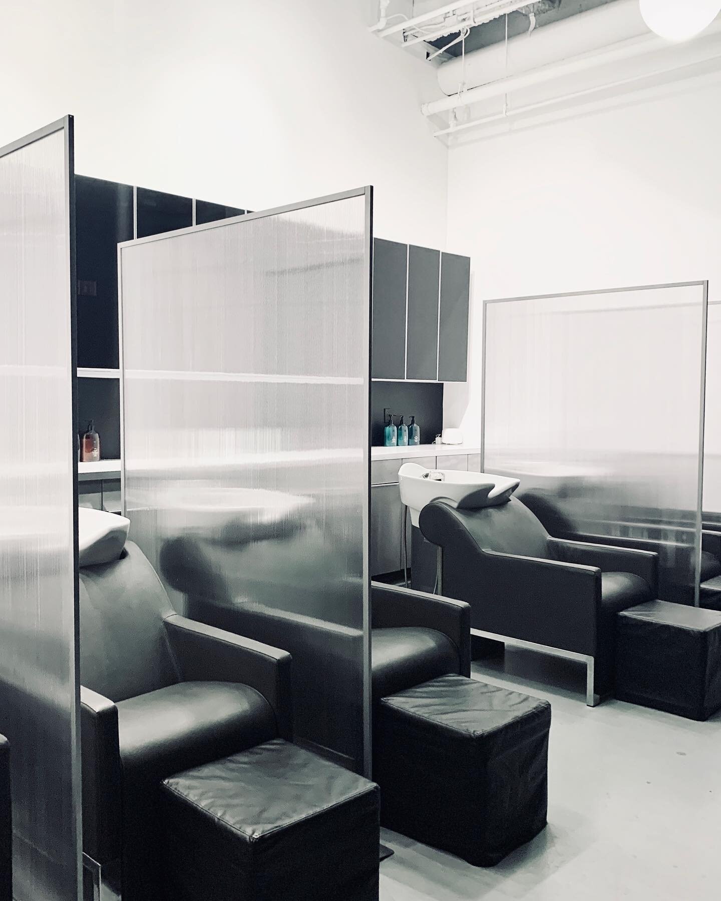 Looking forward to seeing you soon. Excited to share with you our new shampoo treatment room. Thank you @mtexhibits_ for the design. 
#umbrellasalon