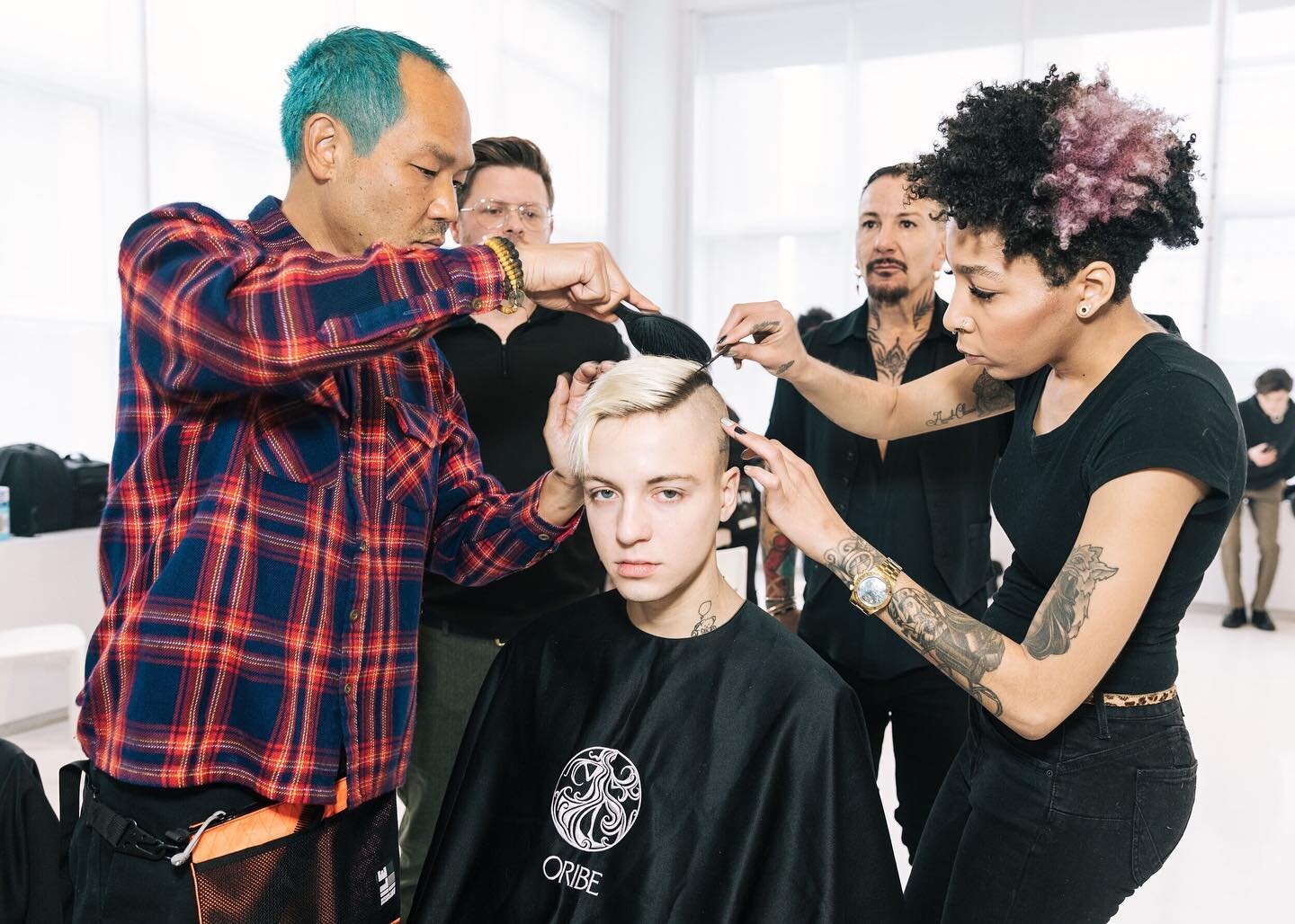 New York Men&rsquo;s Day w/ David Hart🧨
Key Hair: @kienhoang
.
.
.
📸: @marsha_photo 
#oribe #oribeobsessed #mensfashion #nyfw #nyfw2020