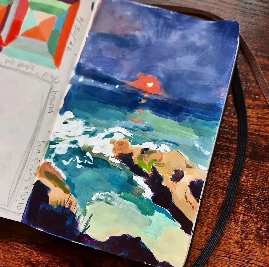 Sketchbook Wandering : Studying: Sketching and Watercolor Painting