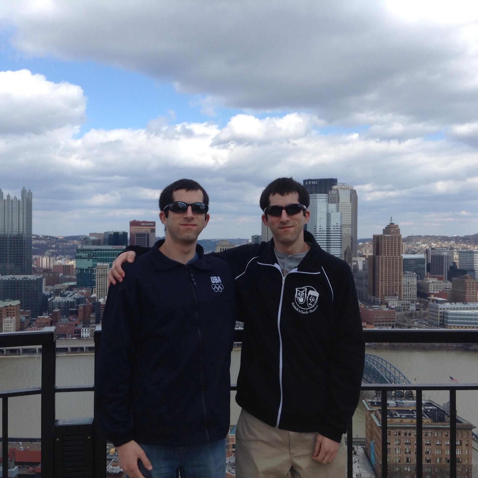 I'm the one on the right.