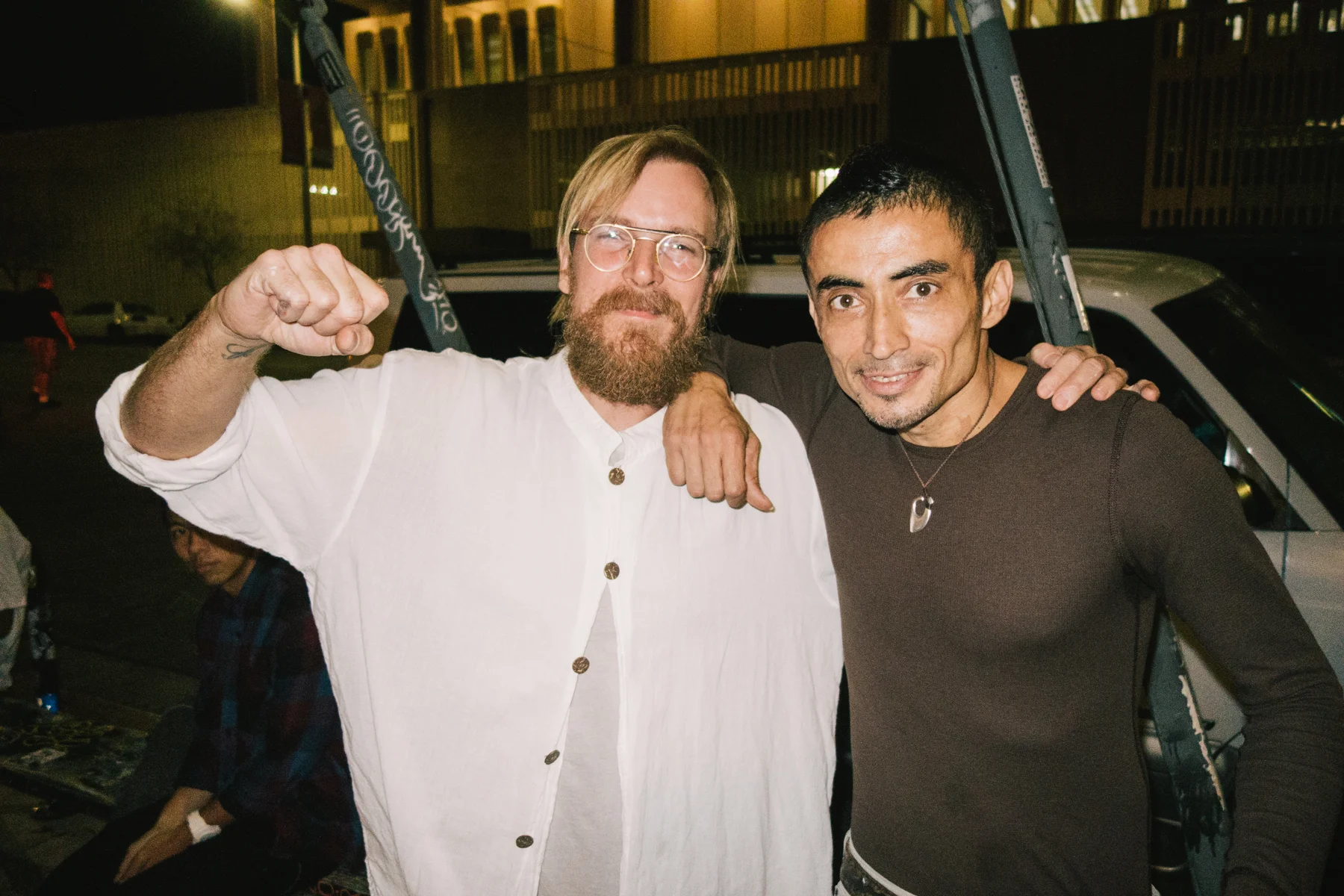 Style defined...Chad Muska and Paulo Diaz at Innocnts. Pic by MorGnar