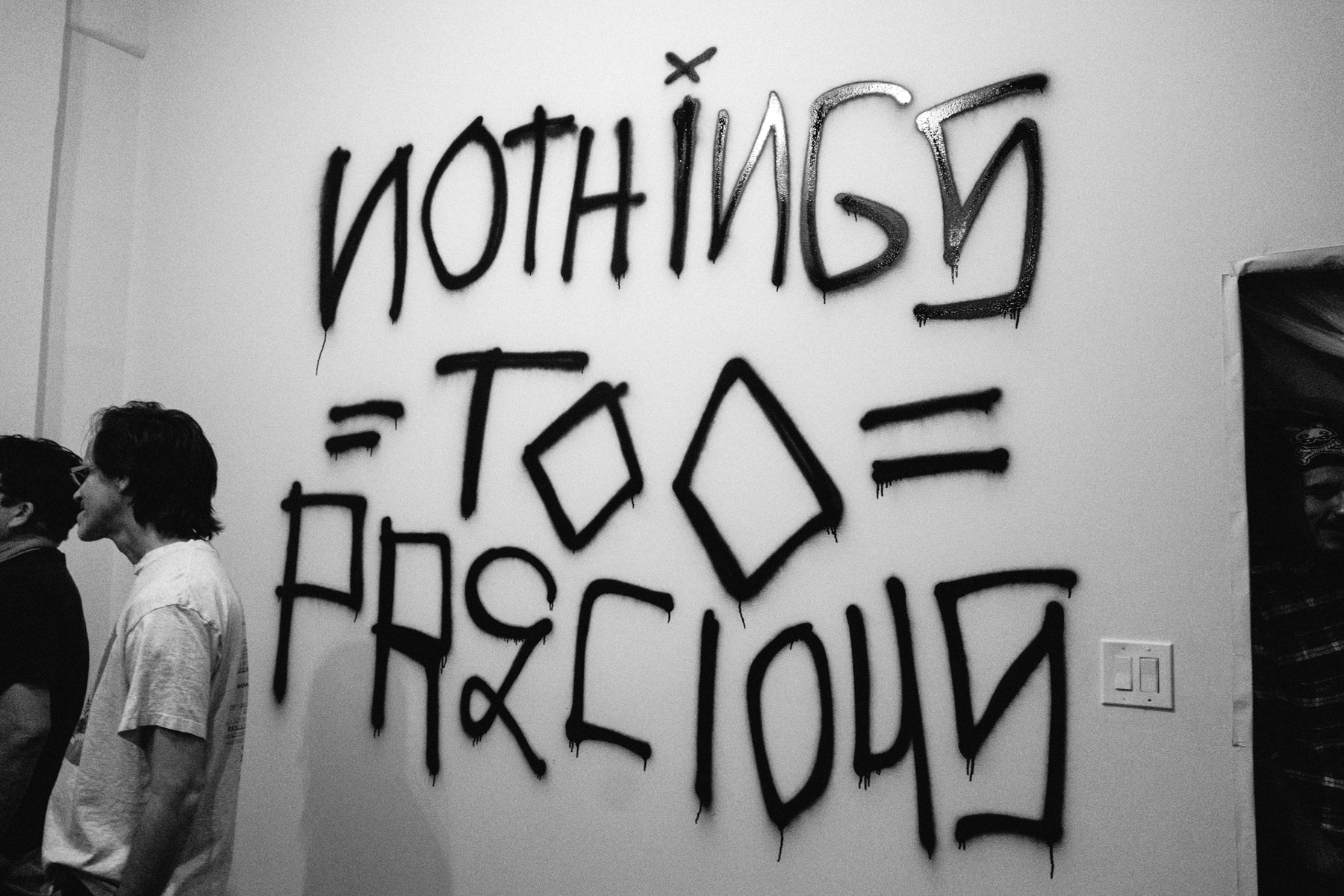 The writing on the wall. Pic by MorGnar