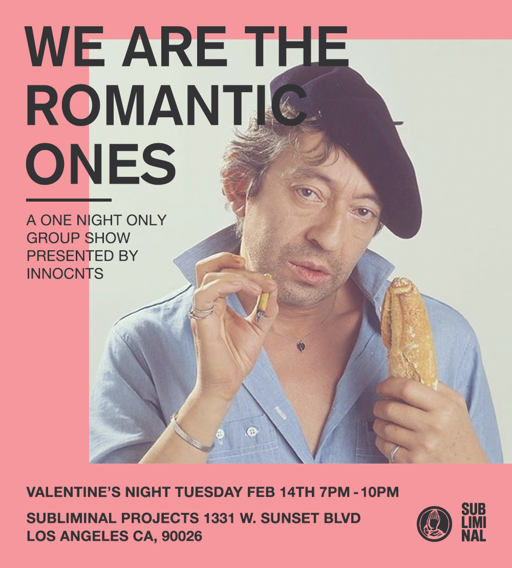 GROUP SHOW - WE ARE THE ROMANTIC ONES