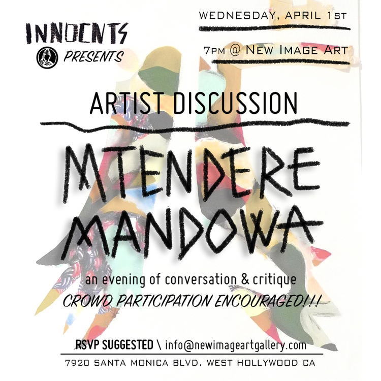 MTENDERE MANDOW - ARTIST DISCUSSION