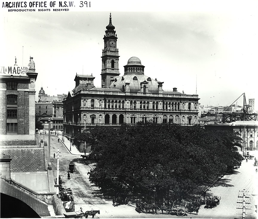 NSW Lands Dept Building c.1900