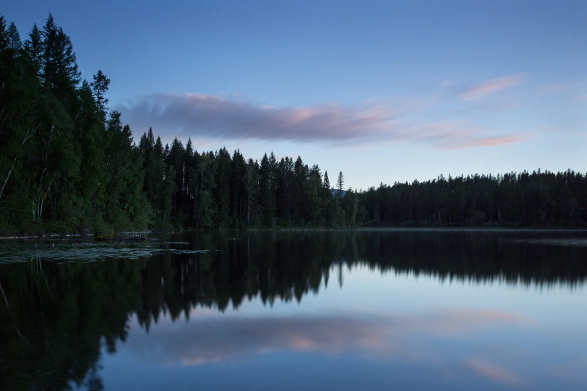 Halfmoon Lake, Montana 