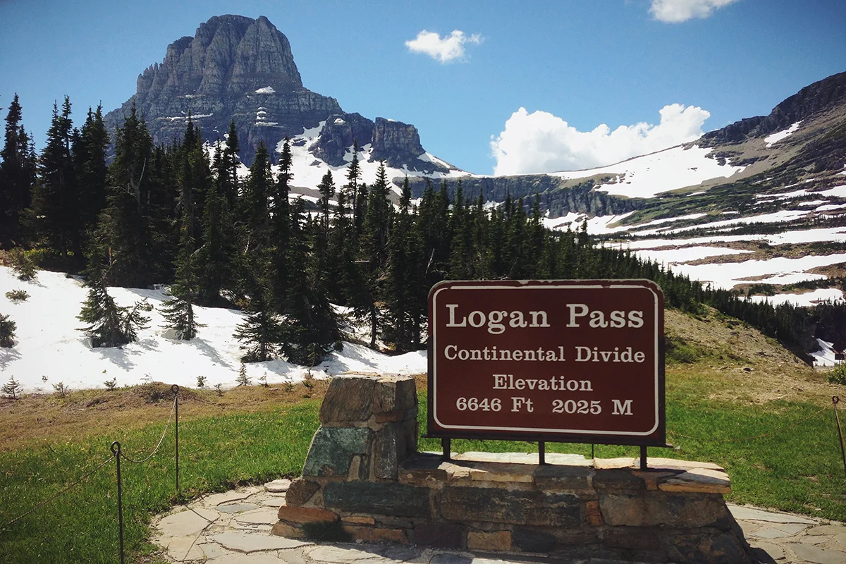 Logan Pass , Glacier National Park 