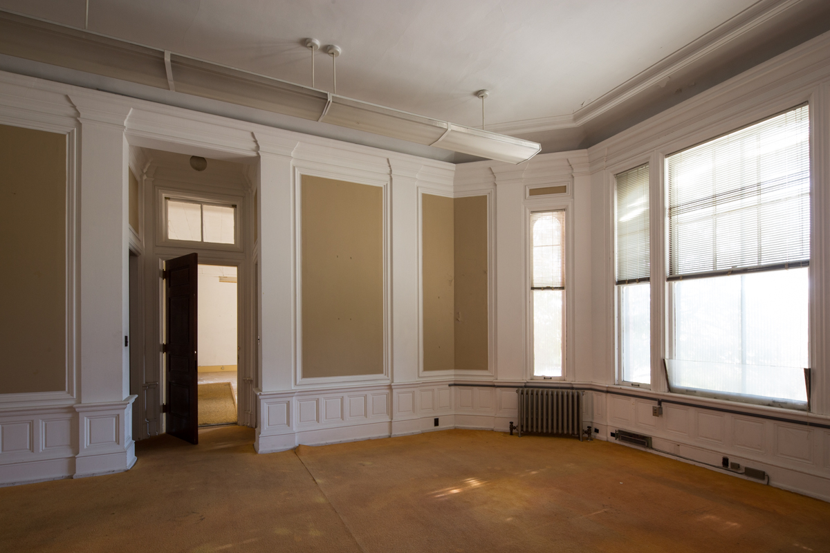 Inside the Administration Building at the Mare Island Naval Shipyard.