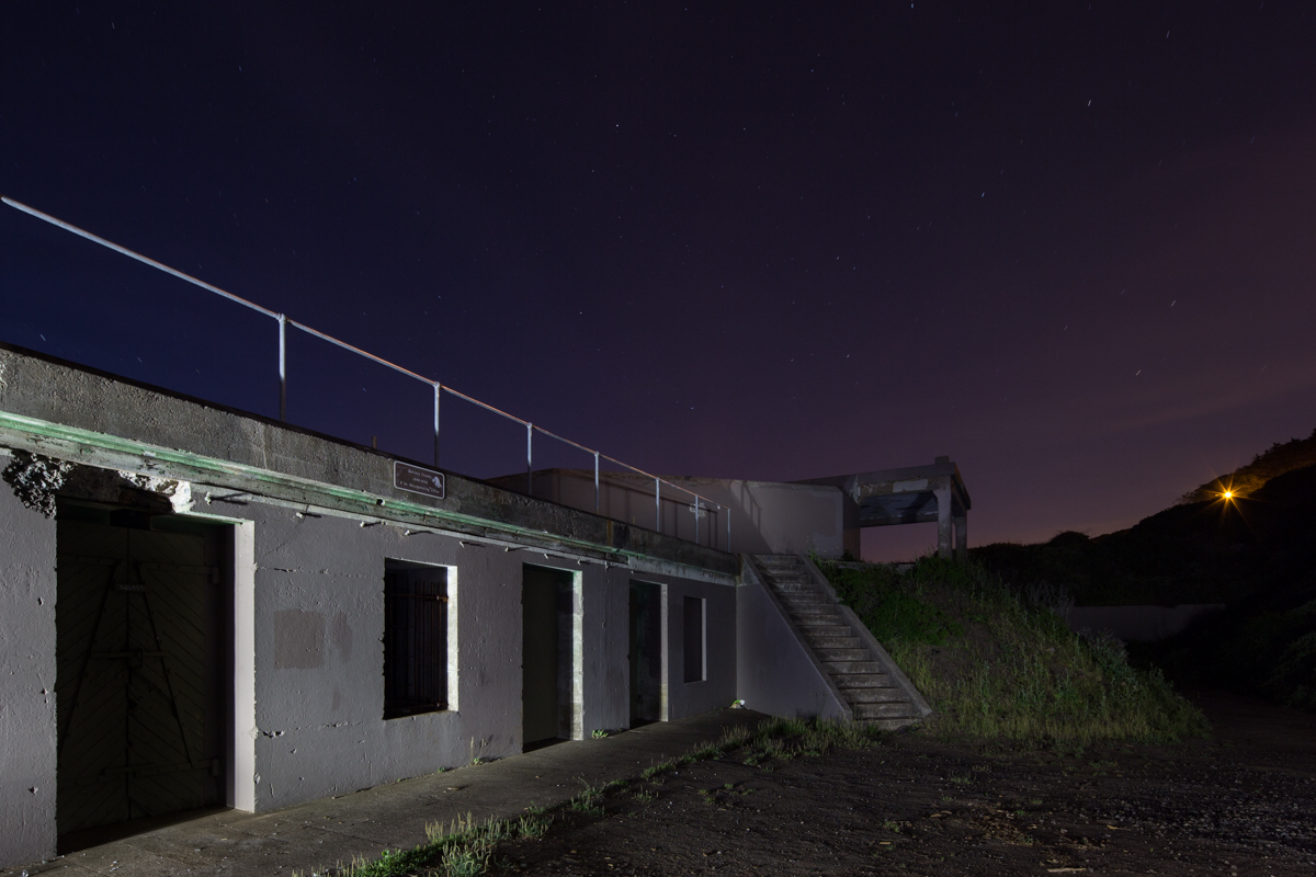 Battery Godfrey, San Francisco 120 second, f/10 @ ISO 250 - Flashlight was used to 'light paint' the scene for the duration of the exposure