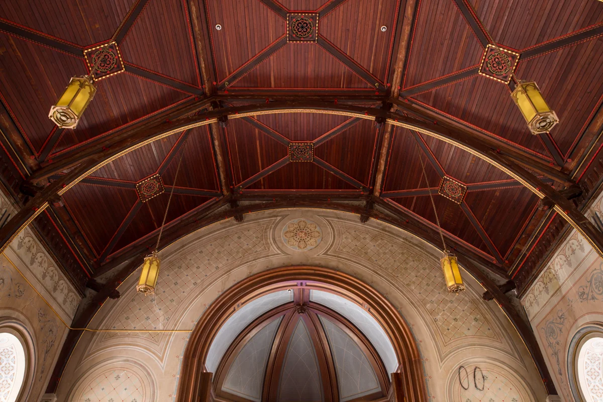 Chapel inside the Administration Building at Greystone Park Psychiatric Hospital in Morris Plains, New Jersey.