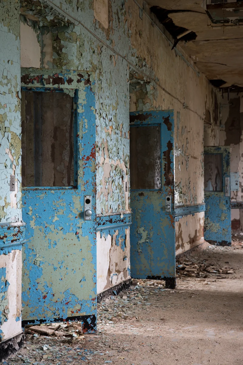 Female violent wards at Greystone Park Psychiatric Hospital in Morris Plains, NJ.