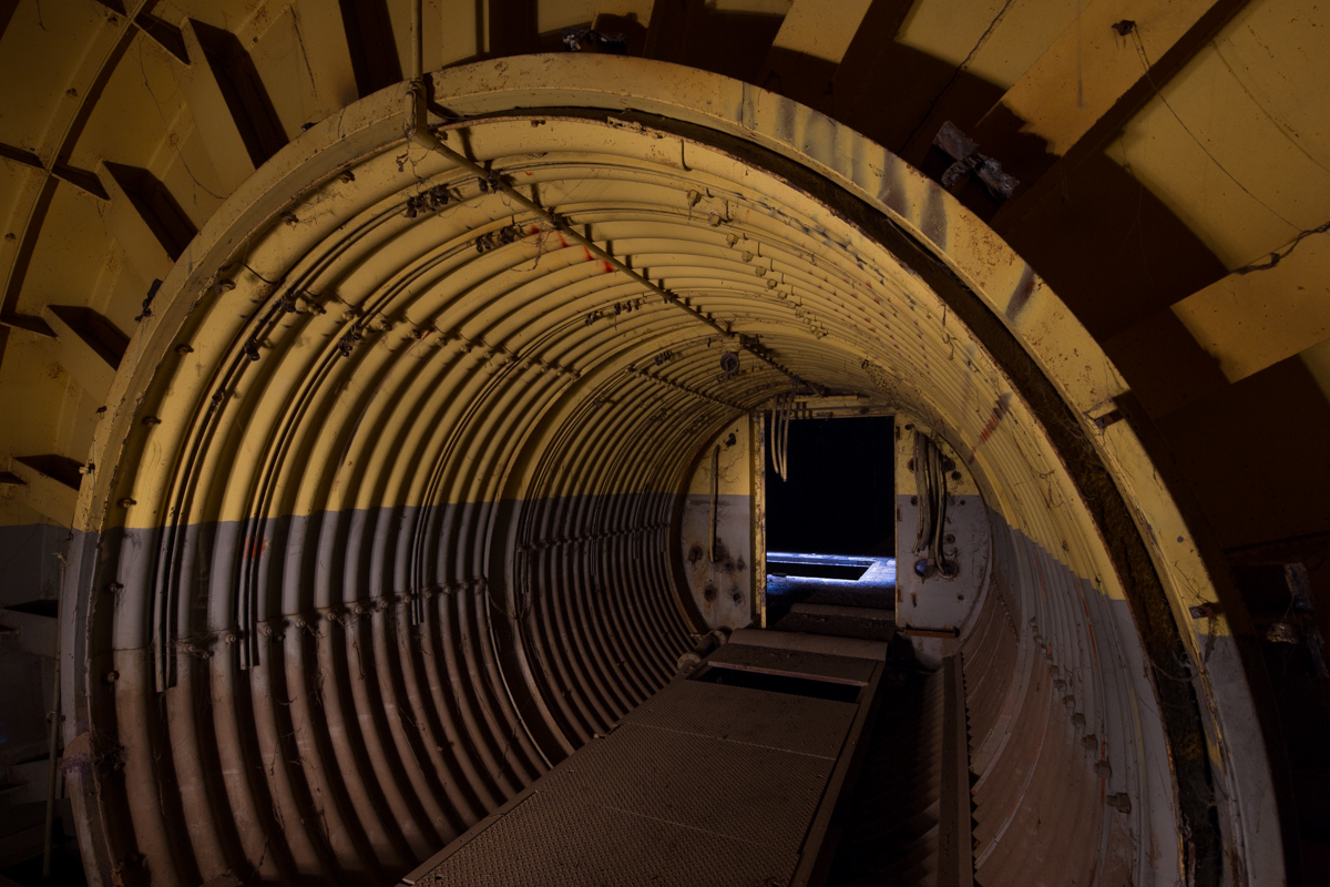 Tunnel Junction, Launch Equipment Terminal - Beale 851-C Missile Base, Chico