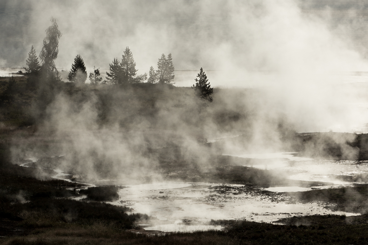 Yellowstone Lake Hot Springs