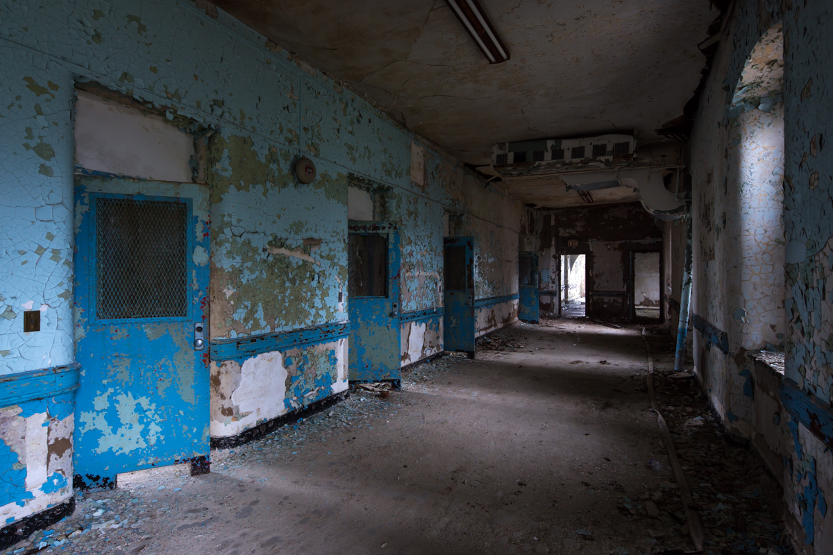 Female violent ward in Greystone Park Psychiatric Hospital - Morris Plains, New Jersey