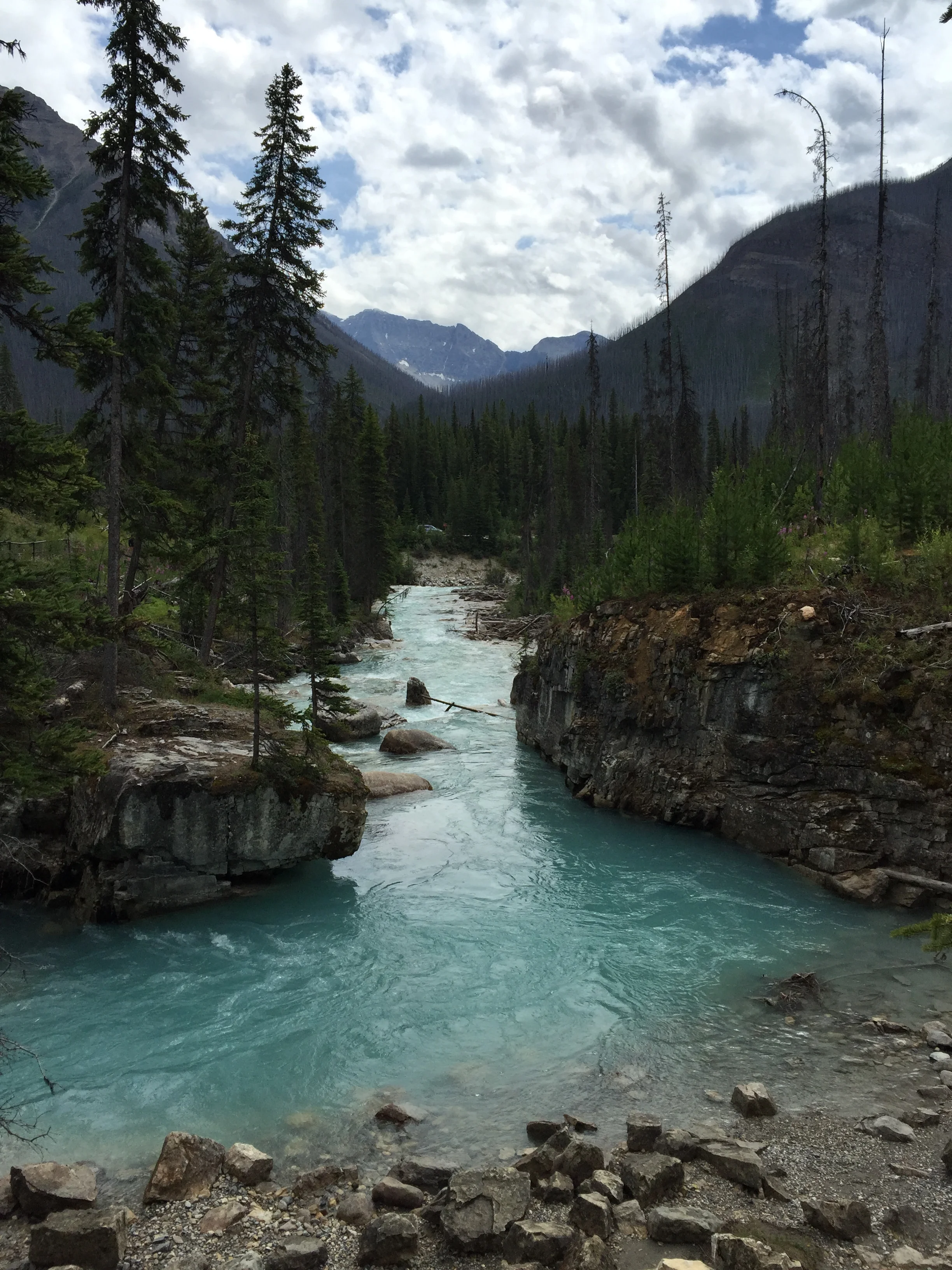 Marble Canyon, Kootenay National Park - iPhone image