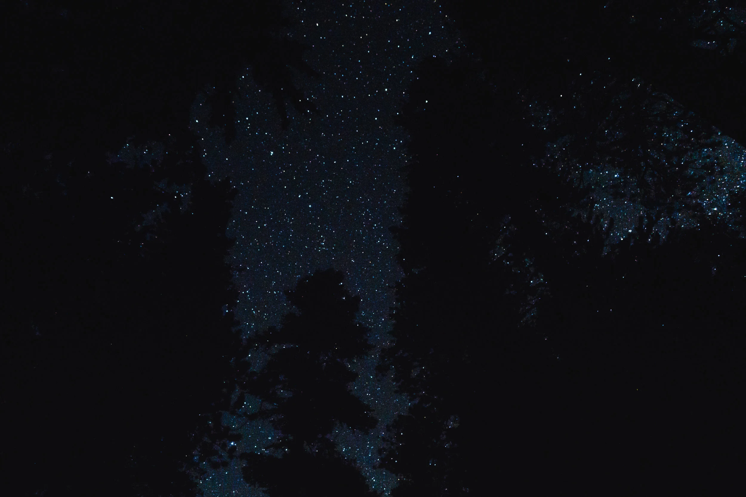 Star gazing from my tarp door.