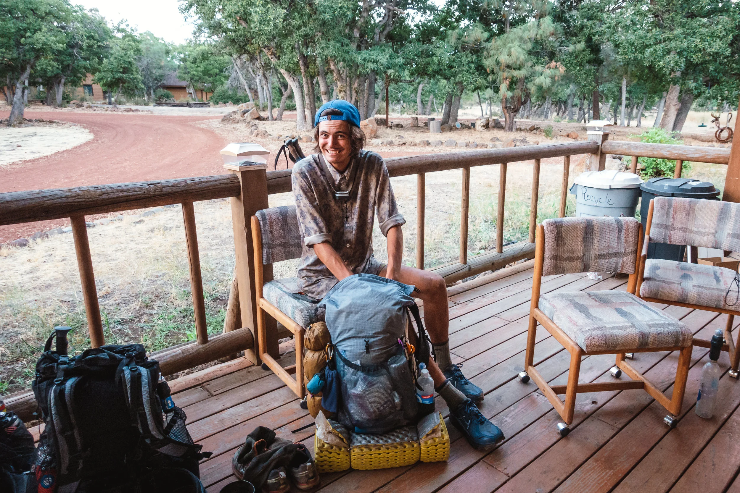 Sam done with his resupply.