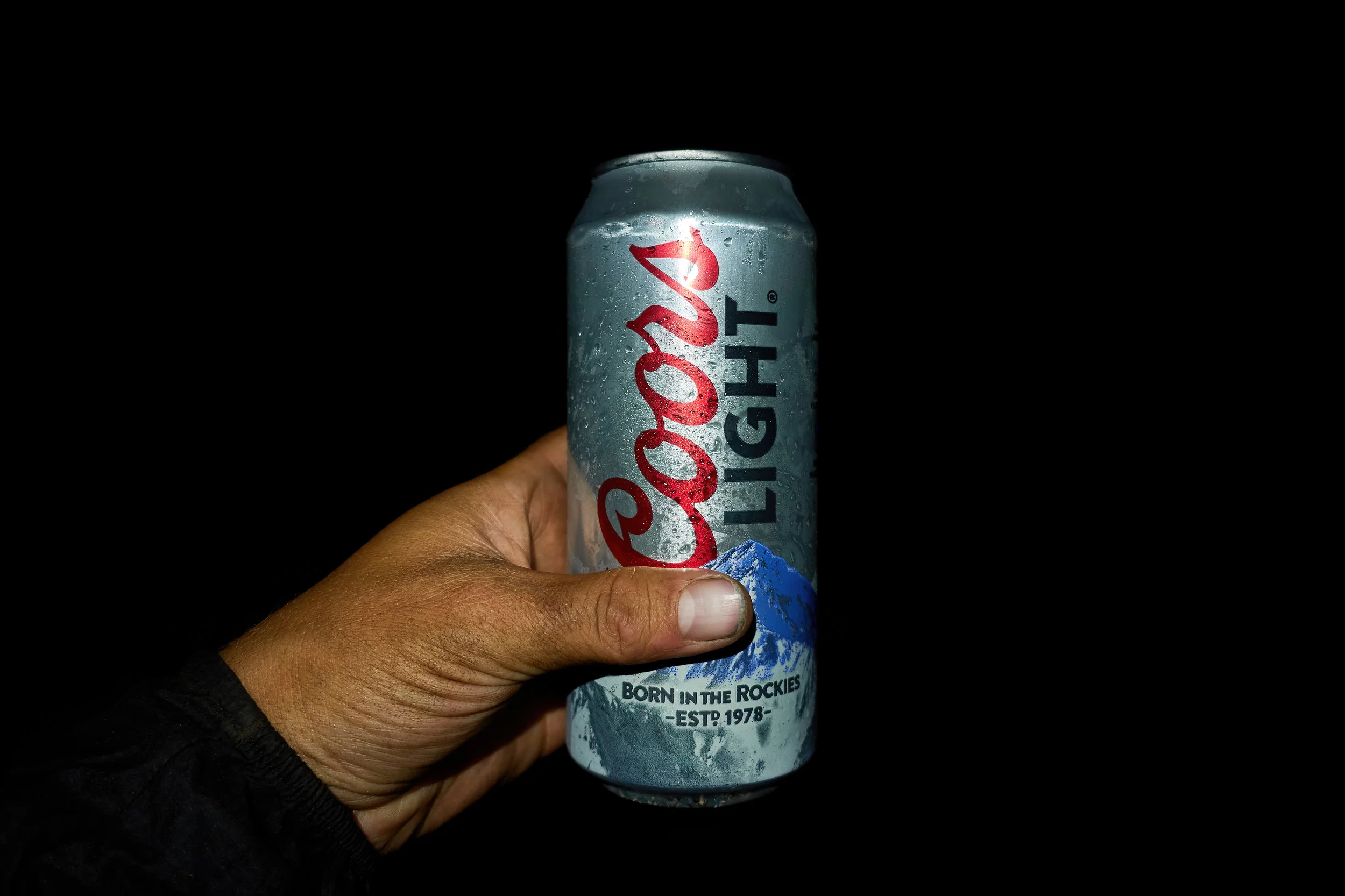 Nothing better than an ice cold beer after a hot day on the trail.