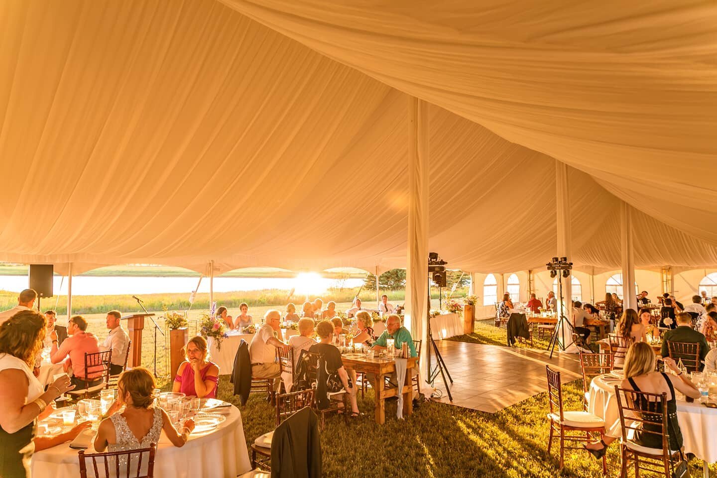 Hello ☀️☀️☀️ 

We know there are lots of summer evenings ahead to enjoy with friends and family! 

With the right plan of public health measures in place, you can have a beautiful backyard tent wedding. 

#tentwedding #backyardwedding #tentrental #id