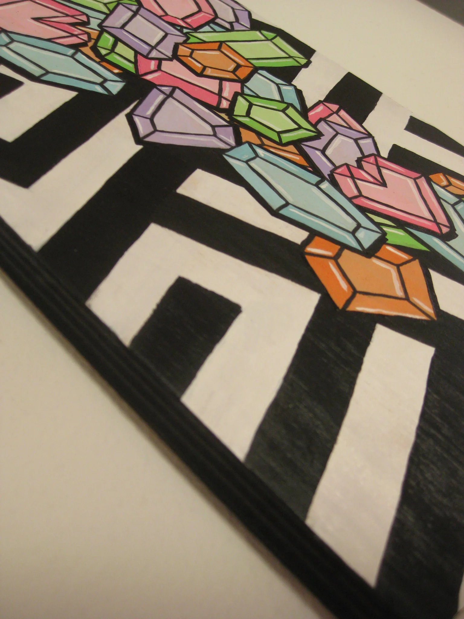 7in x 11in | Acrylic on Wood 