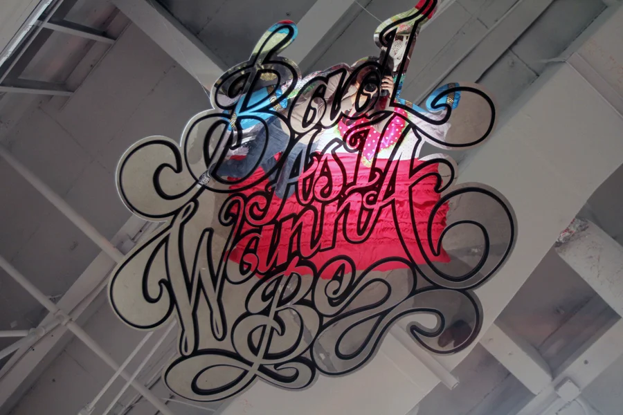Bad As I Wanna Be | 4ft x 4ft | layered plexi glass