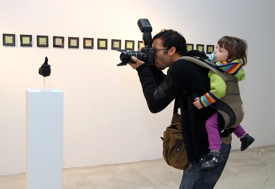 Get Em While They're Young | Stoner Series in the back, and the "Fuck Yeah" Sculpture Series up front