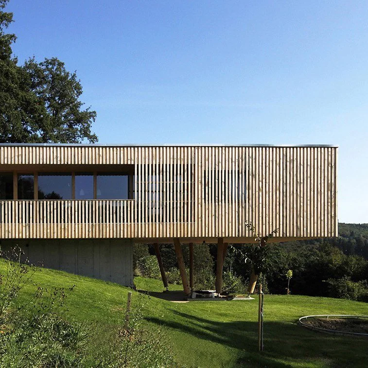 Getting more and more interested in the Passivhaus/Passive House concept. The more I learn about it the more this approach makes a lot of sense -- to design buildings so they use 80-90% less energy to operate. I've been looking for compelling referen