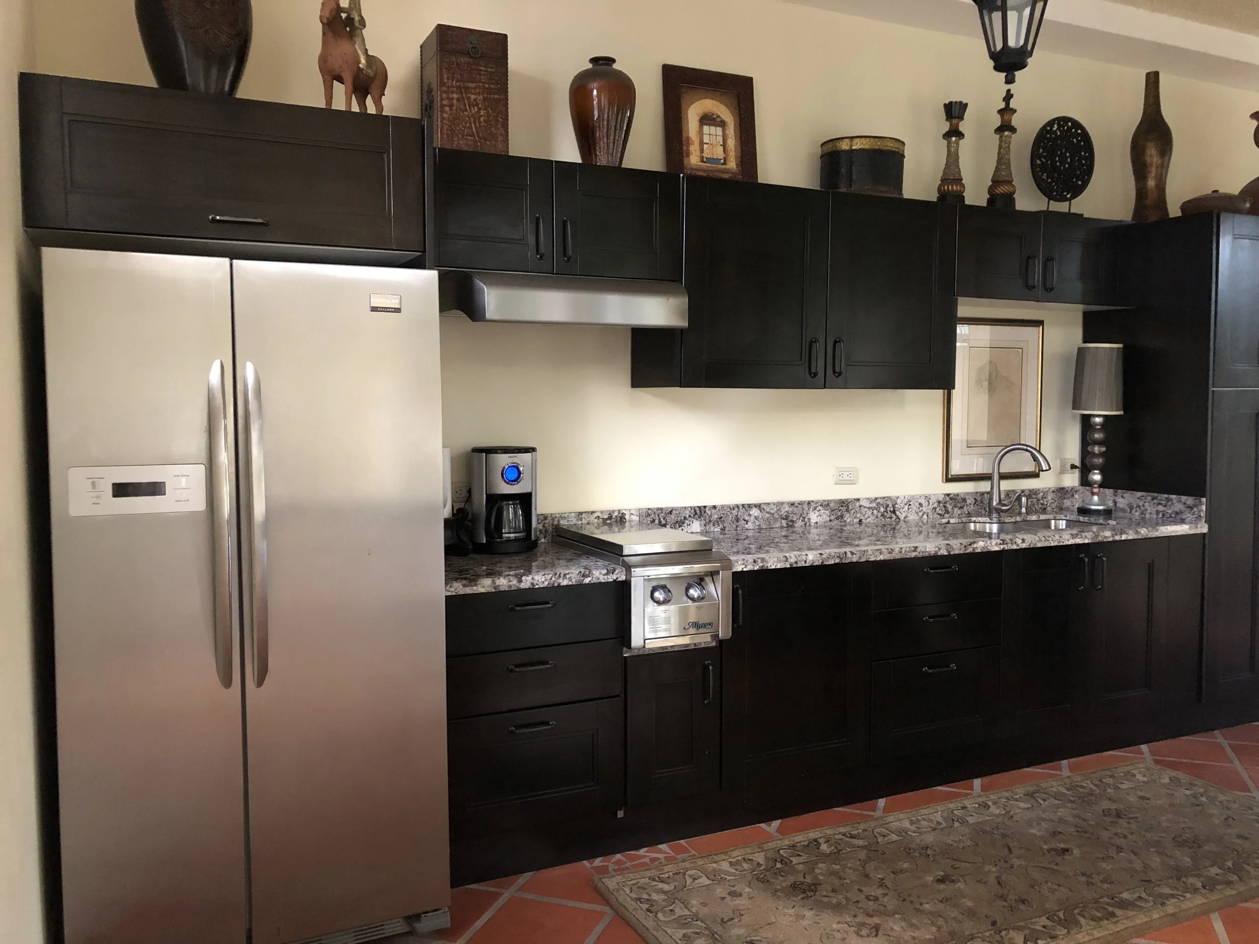 Full upstairs kitchen