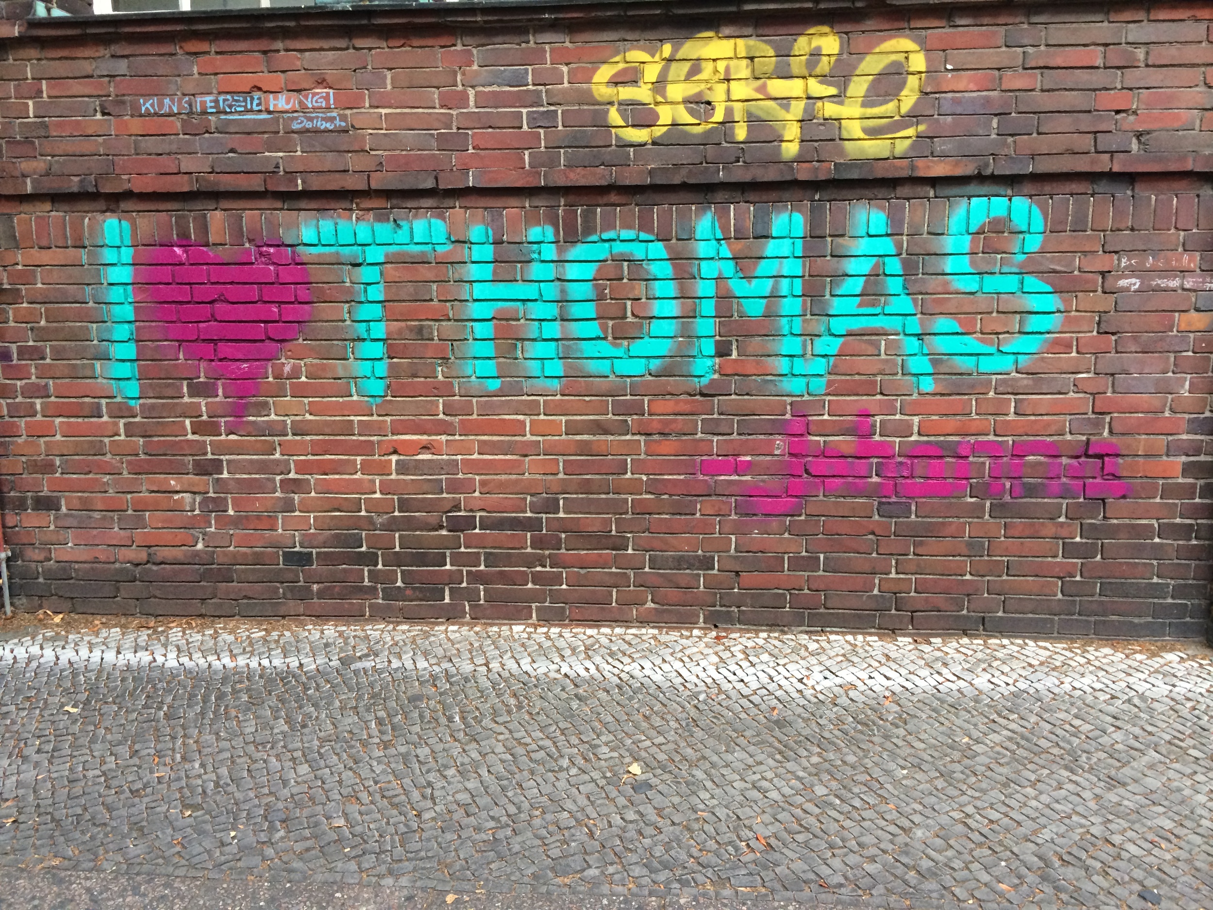 Some graffiti in Wedding