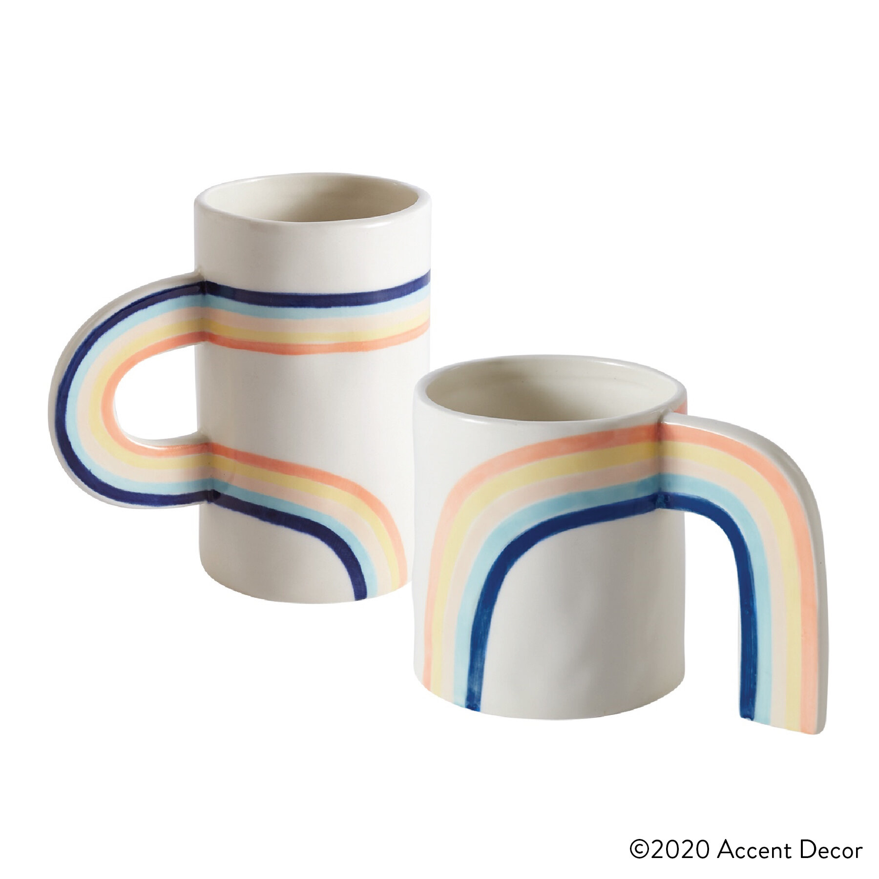 Rainbow Mugs