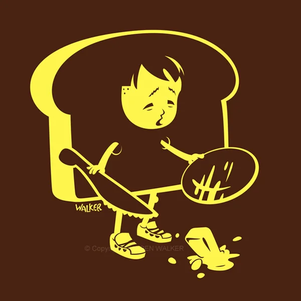 This Toast Boy is available on RedBubble too.
