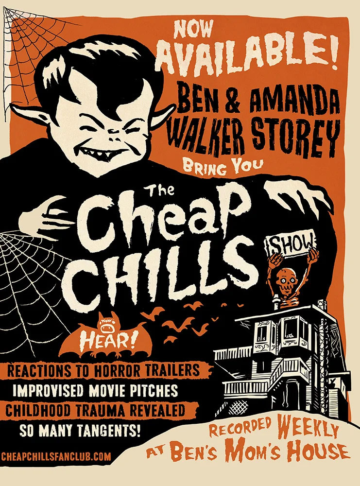 The Cheap Chills Show - A new podcast from Ben &amp; Amanda Walker Storey