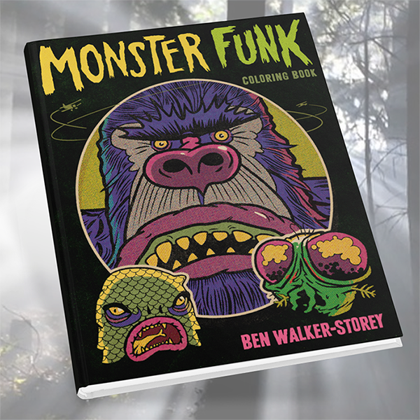Monster Funk - A Coloring book with stank