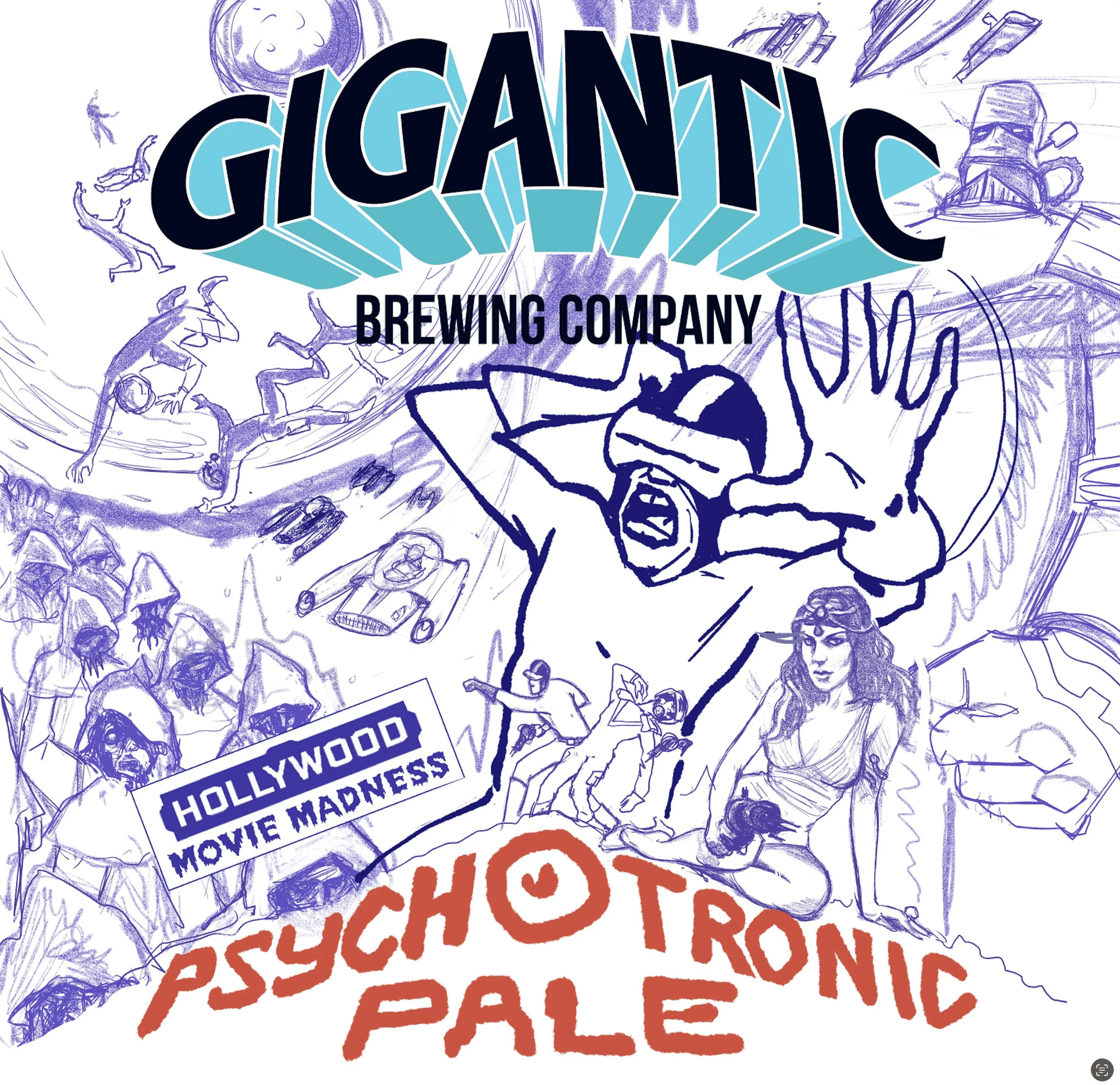 psychotronic ale - super rough sketch