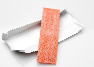 Is the humble gum wrapper of yore just too old school?