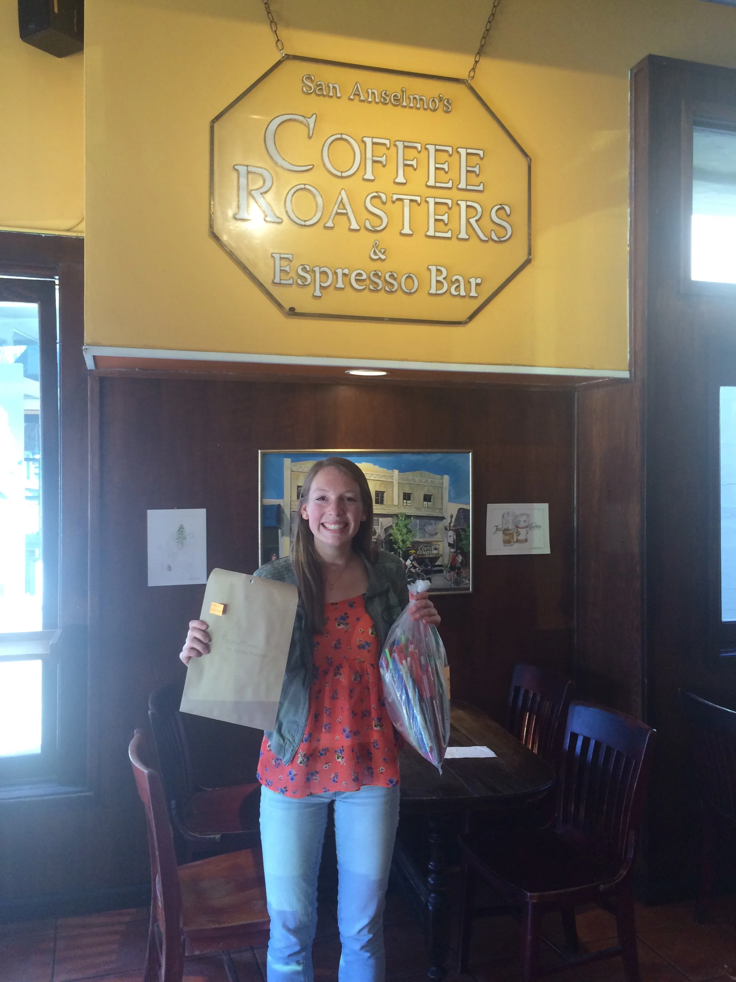 Marya at Coffee Roasters