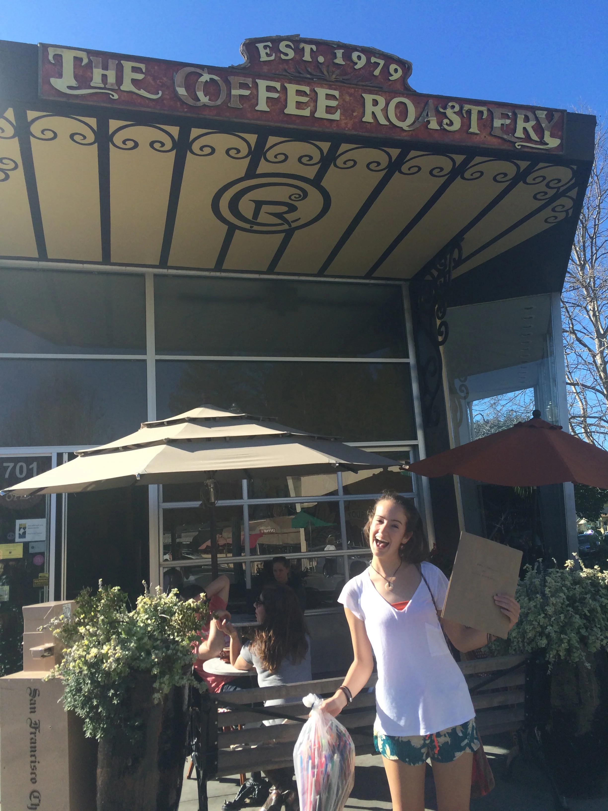 Rylie at Coffee Roastery