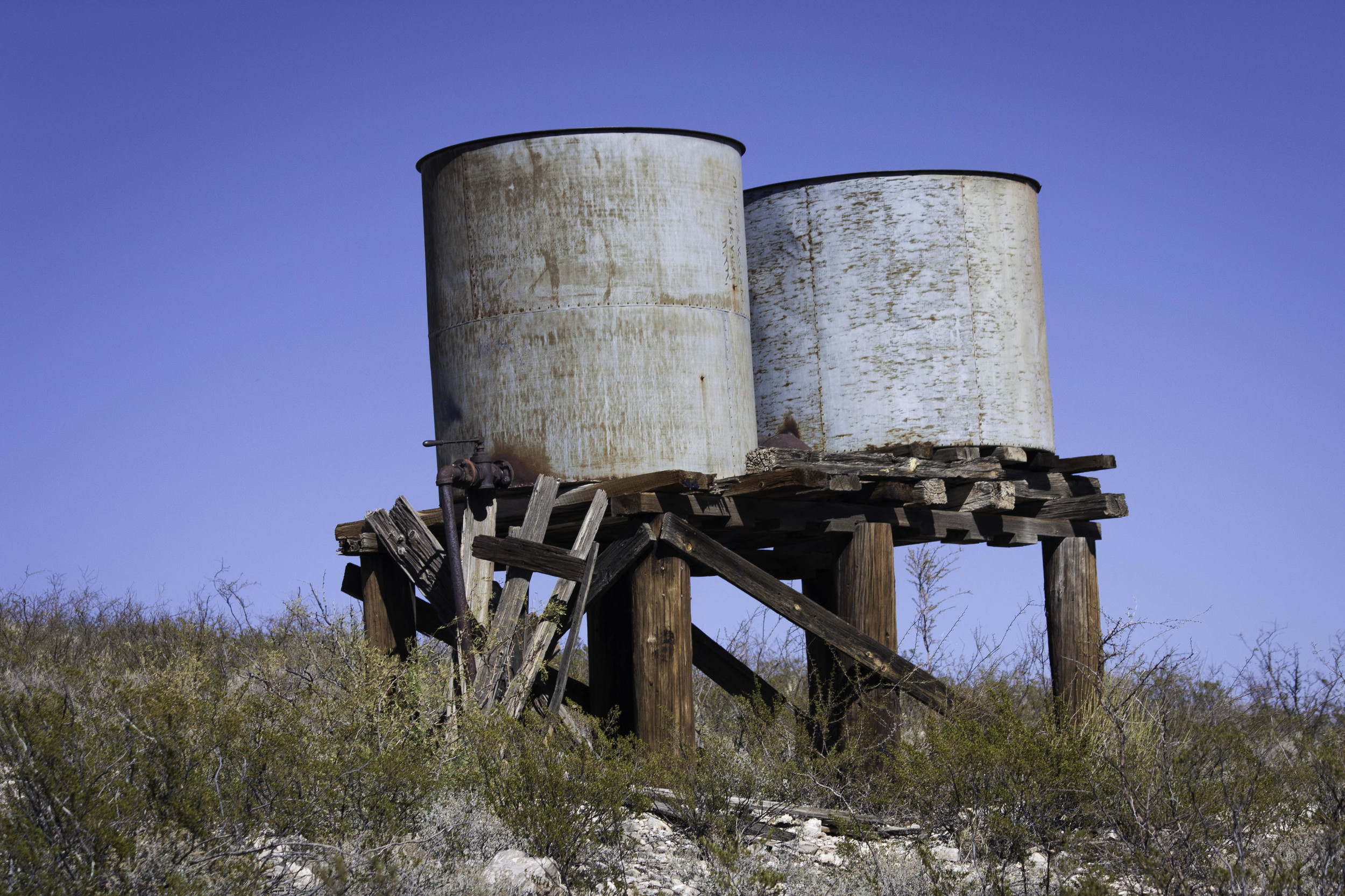 Water Tanks, Lake Valley, NM