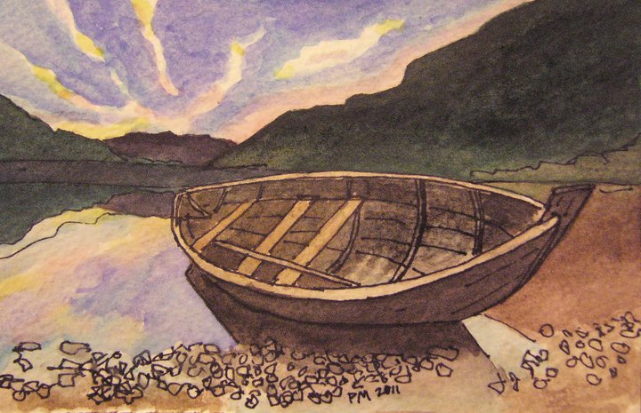 Norway watercolor, 2011