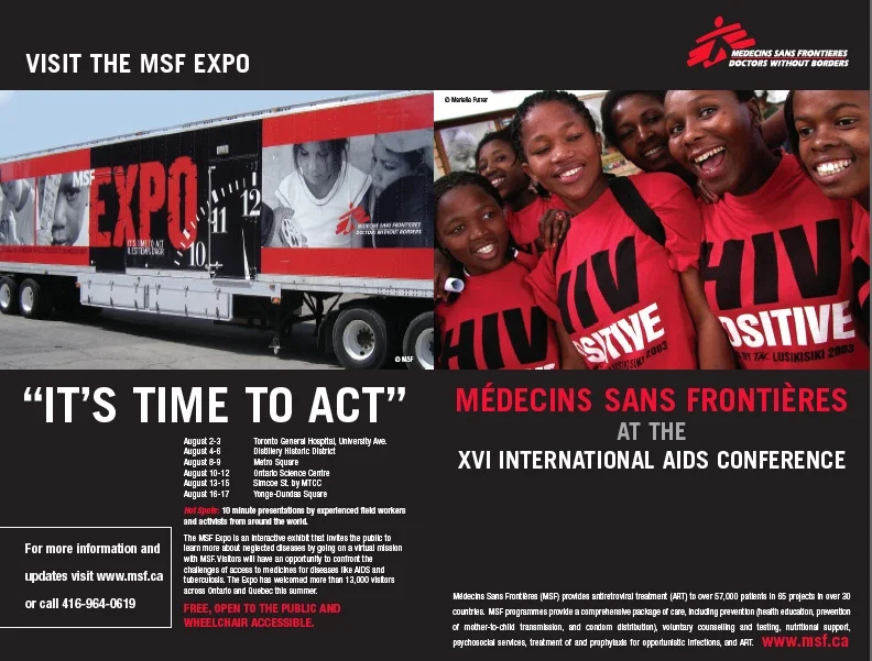 International AIDS Conference, Toronto 2006