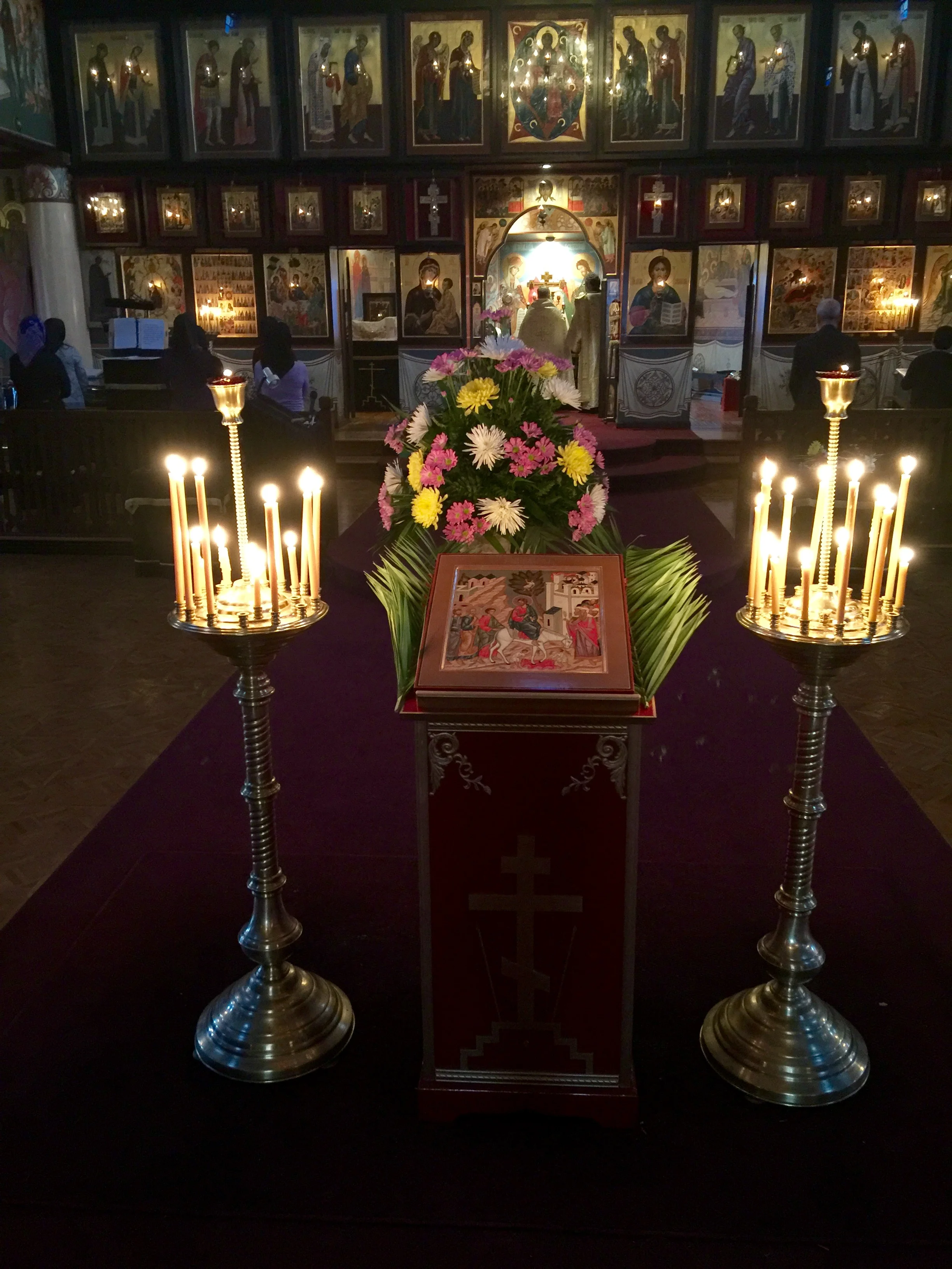 Entry of the Lord into Jerusalem icon