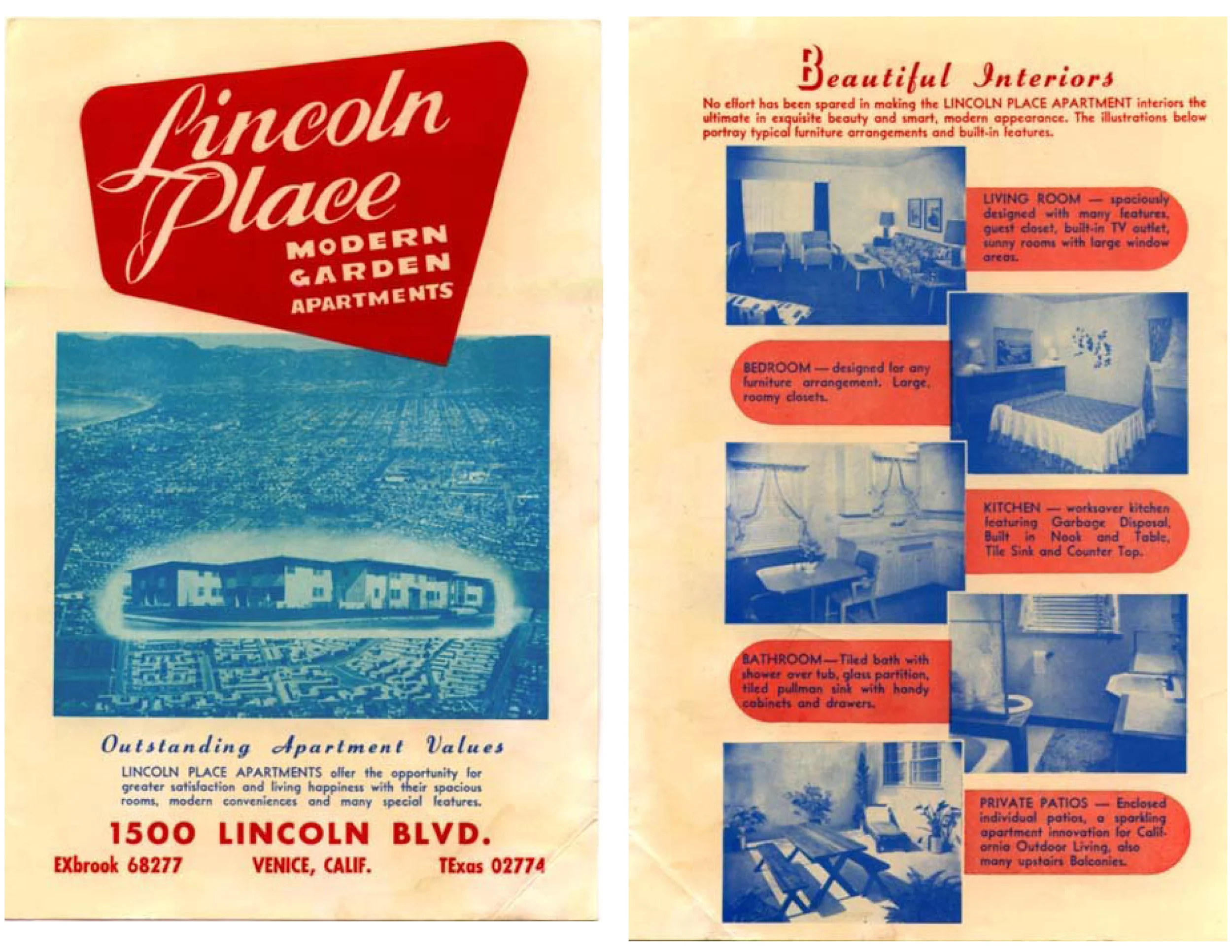 Architect Heth Wharton and designer Ralph Vaughn’s vision realized, 1951.
