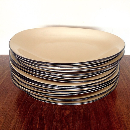  "Just picked up some more beautiful new plates, made a few miles away in venice," Jeremy Fox via  Instagram . 