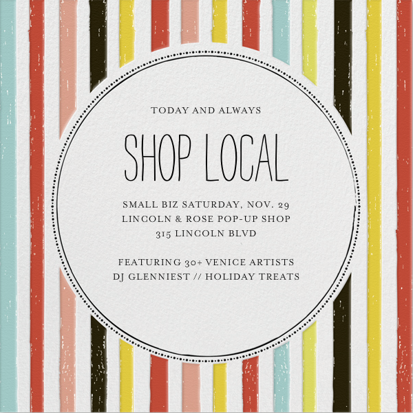 Small Business Saturday Soiree