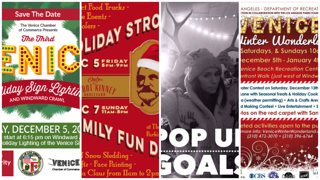 Weekend Roundup: Venice Sign Lighting, Abbot Kinney Stroll, Pop-Up Parties, More 