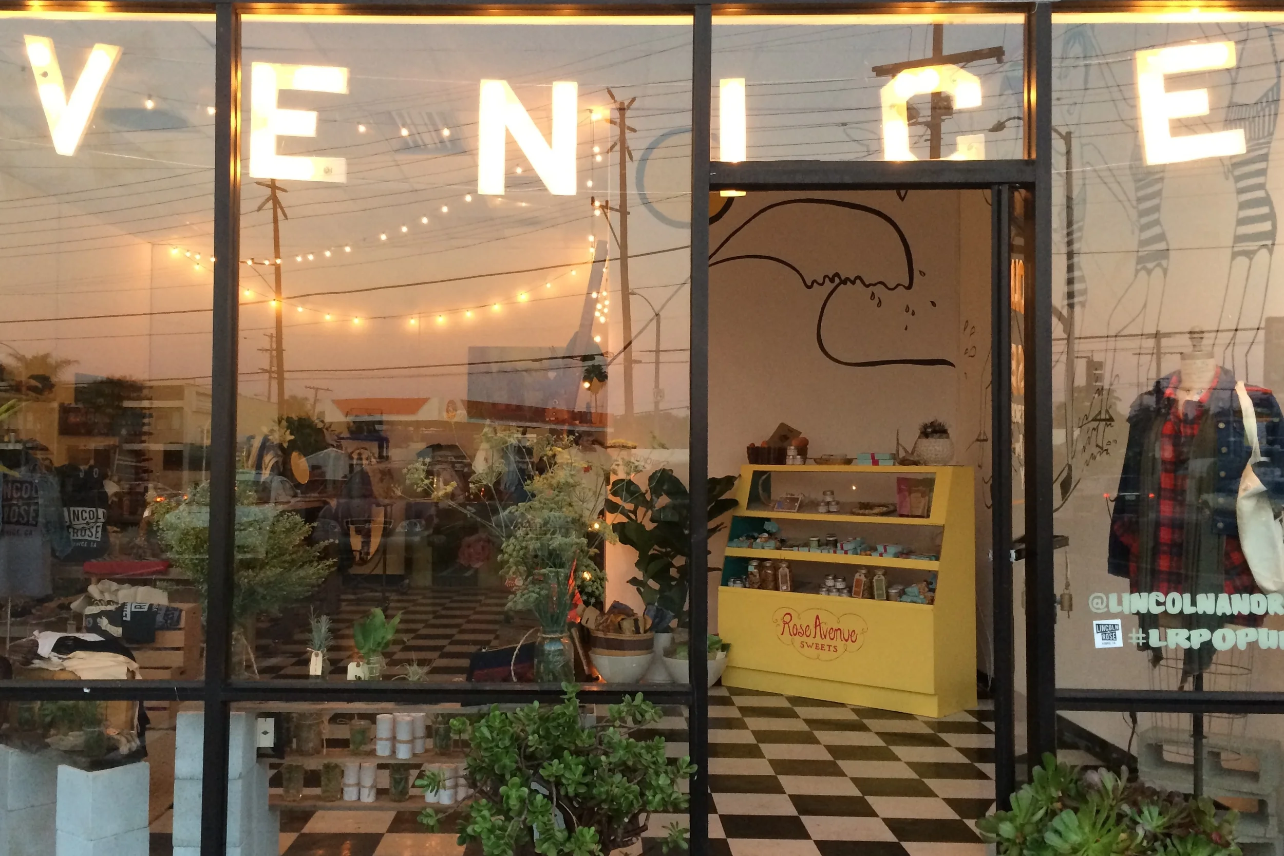 Window Shop the Lincoln & Rose Pop-Up