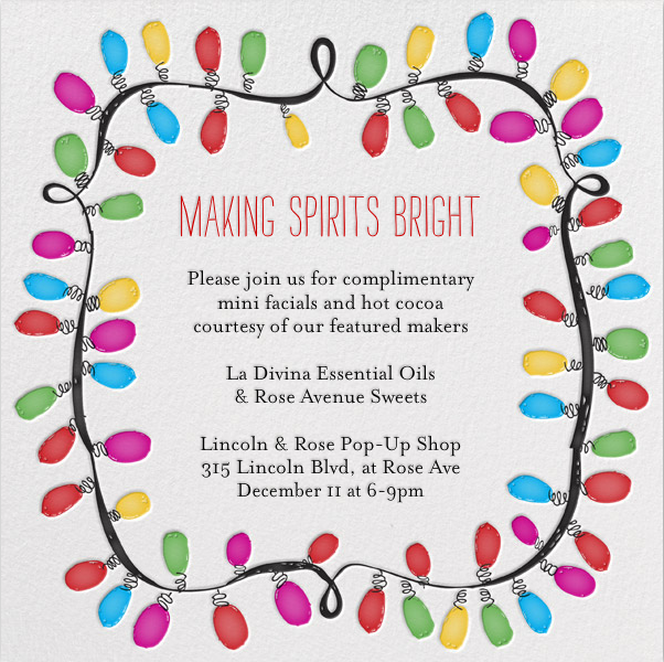 Meet The Makers: L&R Pop-Up Party