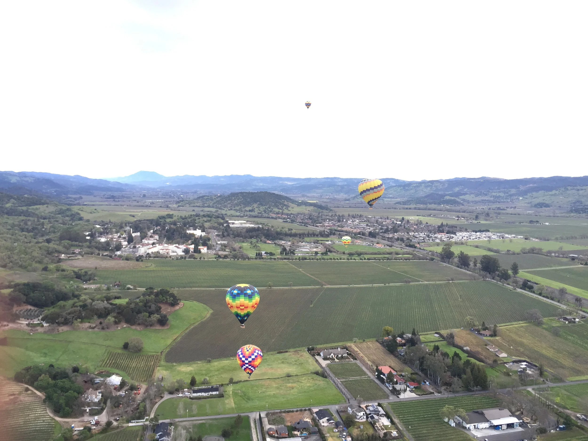 Weekend Adventure: Hot Air Balloon Over Napa
